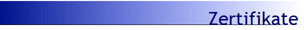 Zertifikate
